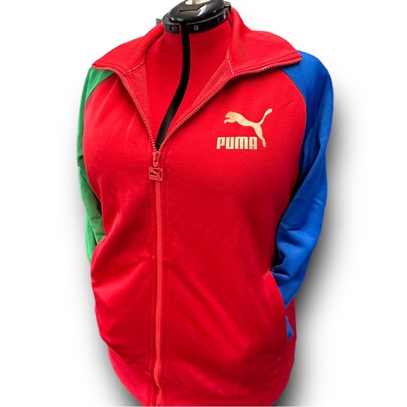 PUMA®×L GEAR SOLID V T7 Track Jacket T7 Men's Track Jacket | PUMA